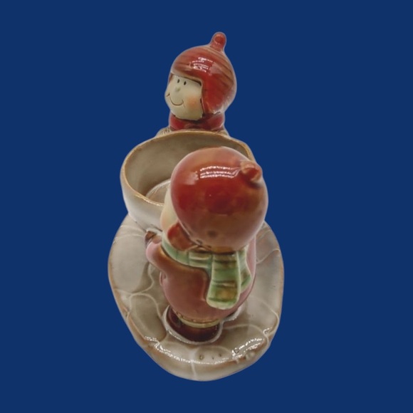 Yankee Candle Holder Ronnie Walter Christmas Kids and Kirkland Snowman Lantern - Picture 6 of 15